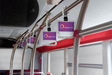 Exemple dels nous suports publicitaris als autobusos / Transmedia