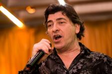 Aurelio cantant a la Sala Tango / Pep Herrero