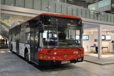 Autobús dièsel convertit en híbrid del projecte Retrofit de TMB / Miguel Ángel Cuartero Autobús dièsel convertit en híbrid del projecte Retrofit de TMB / Miguel Ángel Cuartero