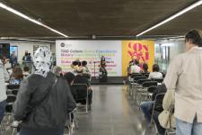 L'estació d'Universitat en un moment de l'actuació del grup Aire / Miguel Ángel Cuartero L'estació d'Universitat en un moment de l'actuació del grup Aire / Miguel Ángel Cuartero