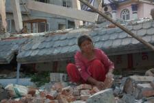 Efectes del terratrèmol a Nepal / Pam Oliver Pieri