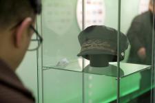 Gorra de revisor, un dels objectes de l'exposició / Miguel Ángel Cuartero Gorra de revisor, un dels objectes de l'exposició / Miguel Ángel Cuartero