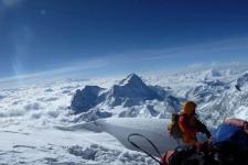 Jesús Morales al cim de l’Everest / Jesús Morales