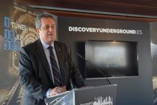 El president de TMB, Joaquim Forn, dóna suport a la Discovery Underground / M. Á. Cuartero El president de TMB, Joaquim Forn, dóna suport a la Discovery Underground / M. Á. Cuartero