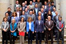 Els representants de les empreses impulsores de Respon.cat / Cambra de Comerç de Barcelona