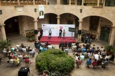 Vista del Pati Manning en un moment de l'acte de lliurament de premis / Pep Herrero