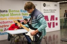Les guitarres van ser dels instruments més emprats a les proves / Miguel Ángel Cuartero Les guitarres van ser dels instruments més emprats a les proves / Miguel Ángel Cuartero