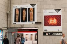 Peces d'art del Museu Egipci, entre d'altres, decoren Passeig de Gràcia / Miguel Ángel Cuartero