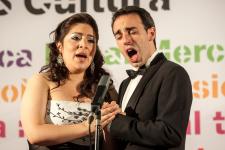 Moment d'un duet amb la soprano Vanessa Regalado / Pep Herrero Moment d'un duet amb la soprano Vanessa Regalado / Pep Herrero