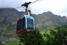 Una de les cabines del telefèric de Fuente Dé / Font: http://cantur.com