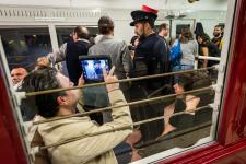 Viatgers captant els moments únics a bord del tren històric / Pep Herrero