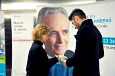 Una de les accions durant la campanya contra el càncer / Miguel Ángel Cuartero Una de les accions durant la campanya contra el càncer / Miguel Ángel Cuartero